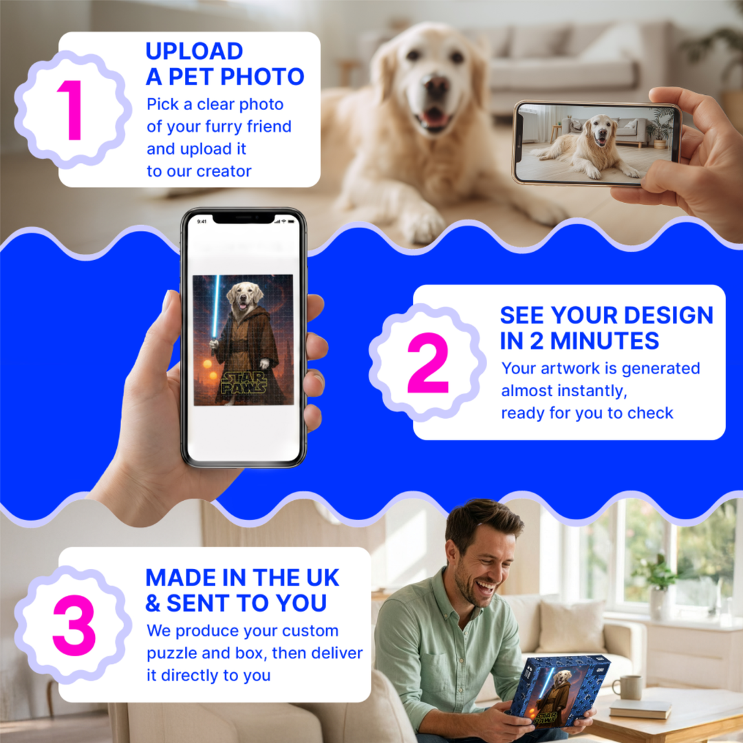 The Pawsident - Custom Dog Puzzle