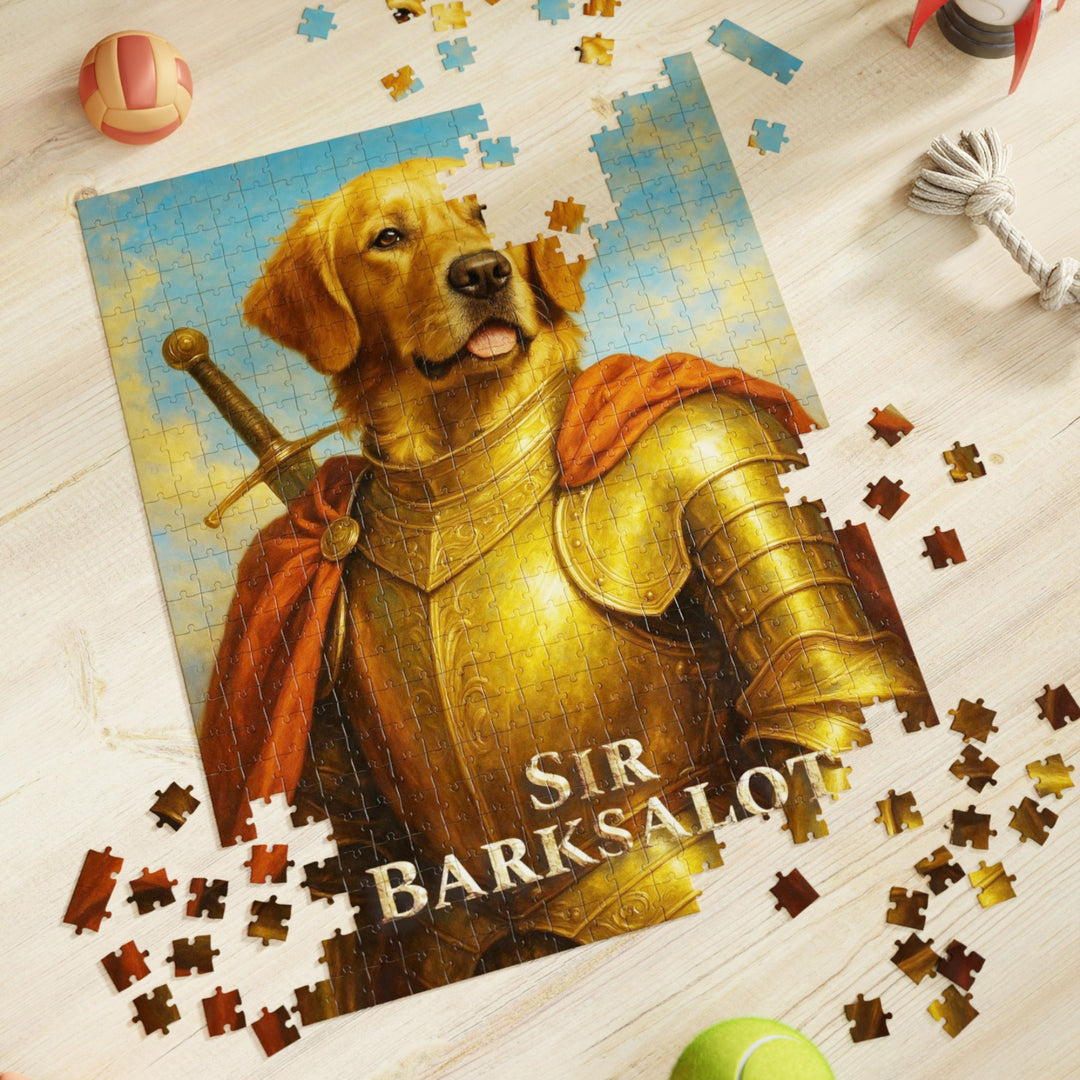 Sir Barksalot - Custom Dog Puzzle