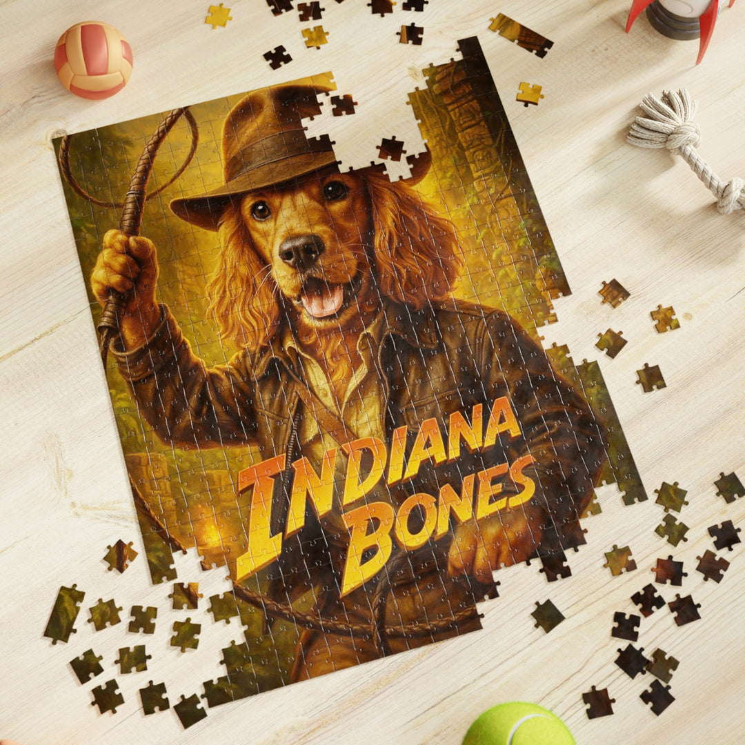 Indiana Bones - Custom Dog Puzzle