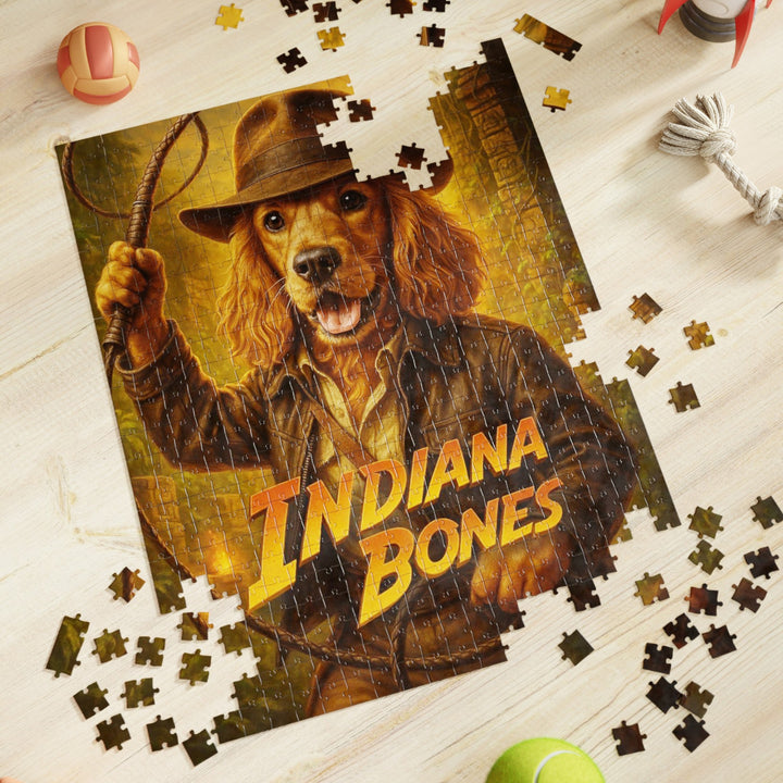Indiana Bones - Custom Dog Puzzle