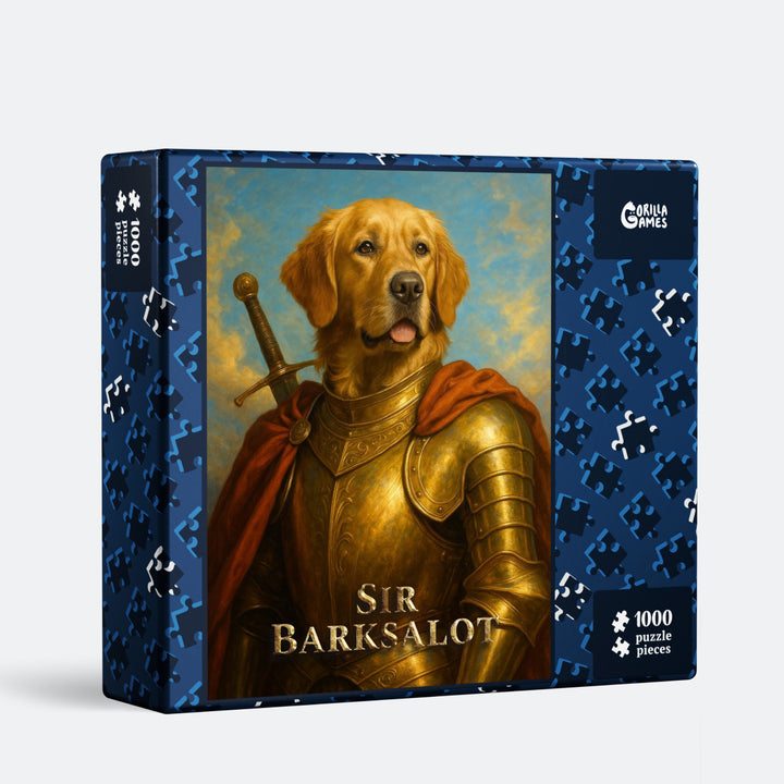 Sir Barksalot - Custom Dog Puzzle