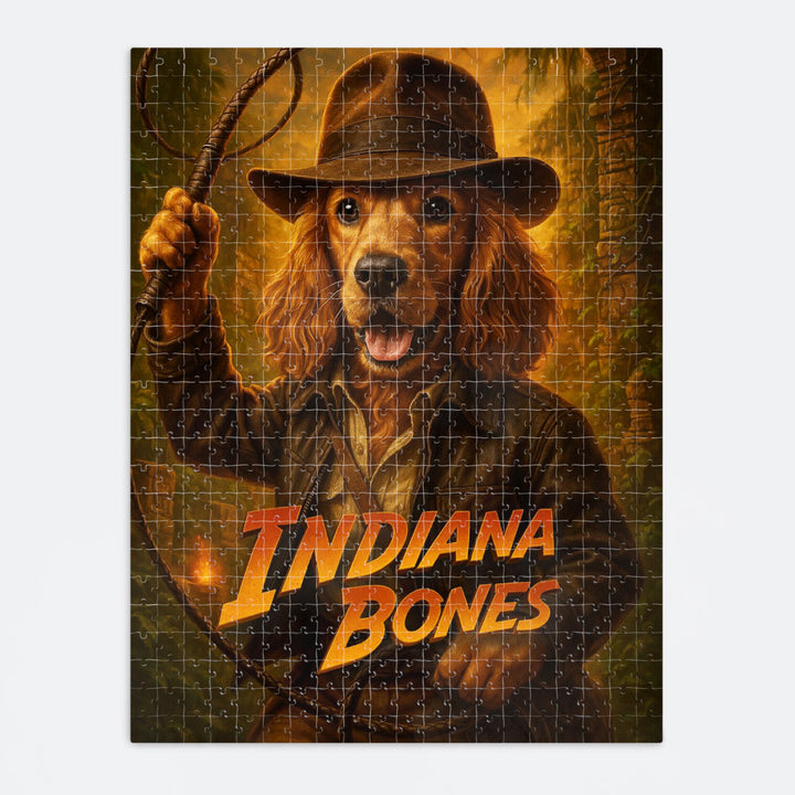 Indiana Bones - Custom Dog Puzzle
