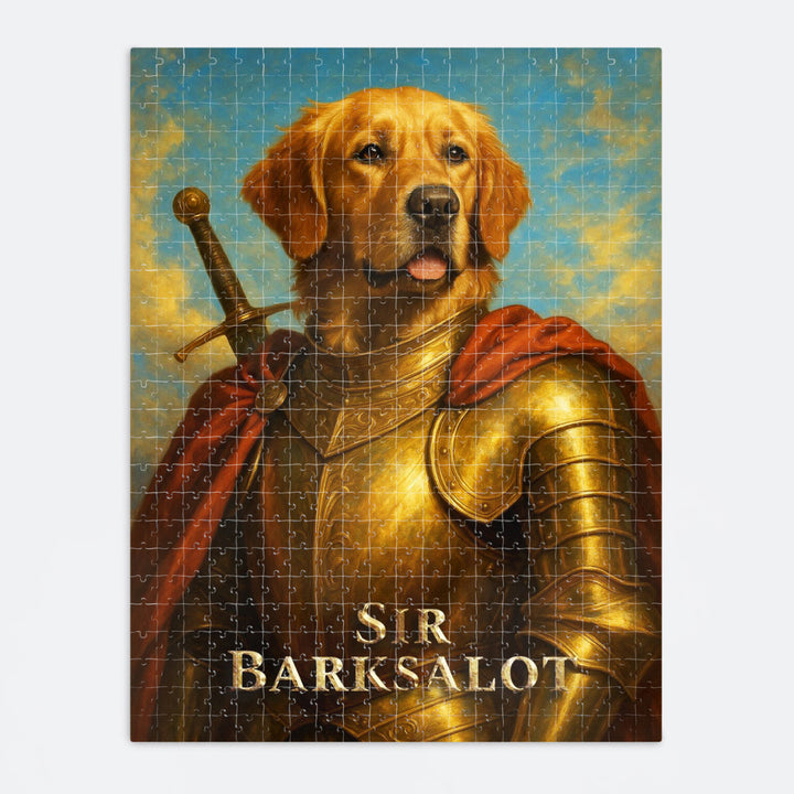 Sir Barksalot - Custom Dog Puzzle