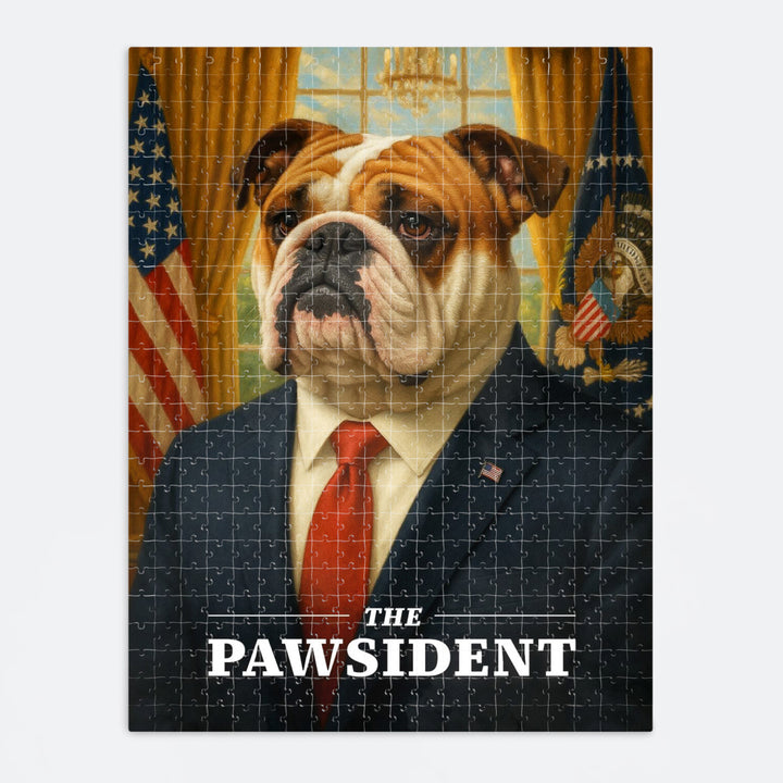 The Pawsident - Custom Dog Puzzle